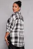 Plaid Button Front Long Sleeve Shirt sold by Rainbow