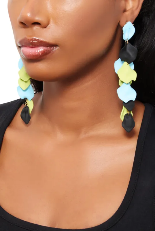 Petal Drop Earrings sold by Rainbow