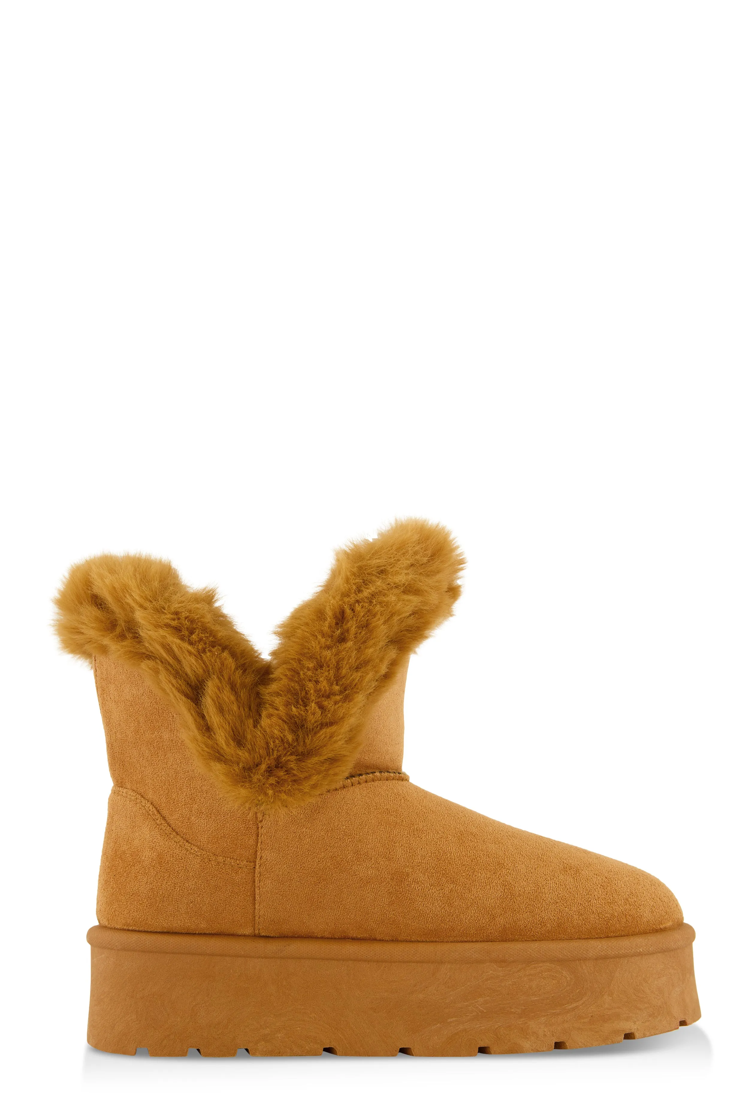 Faux Fur Lined Platform Boots sold by Rainbow product image thumbnail 2