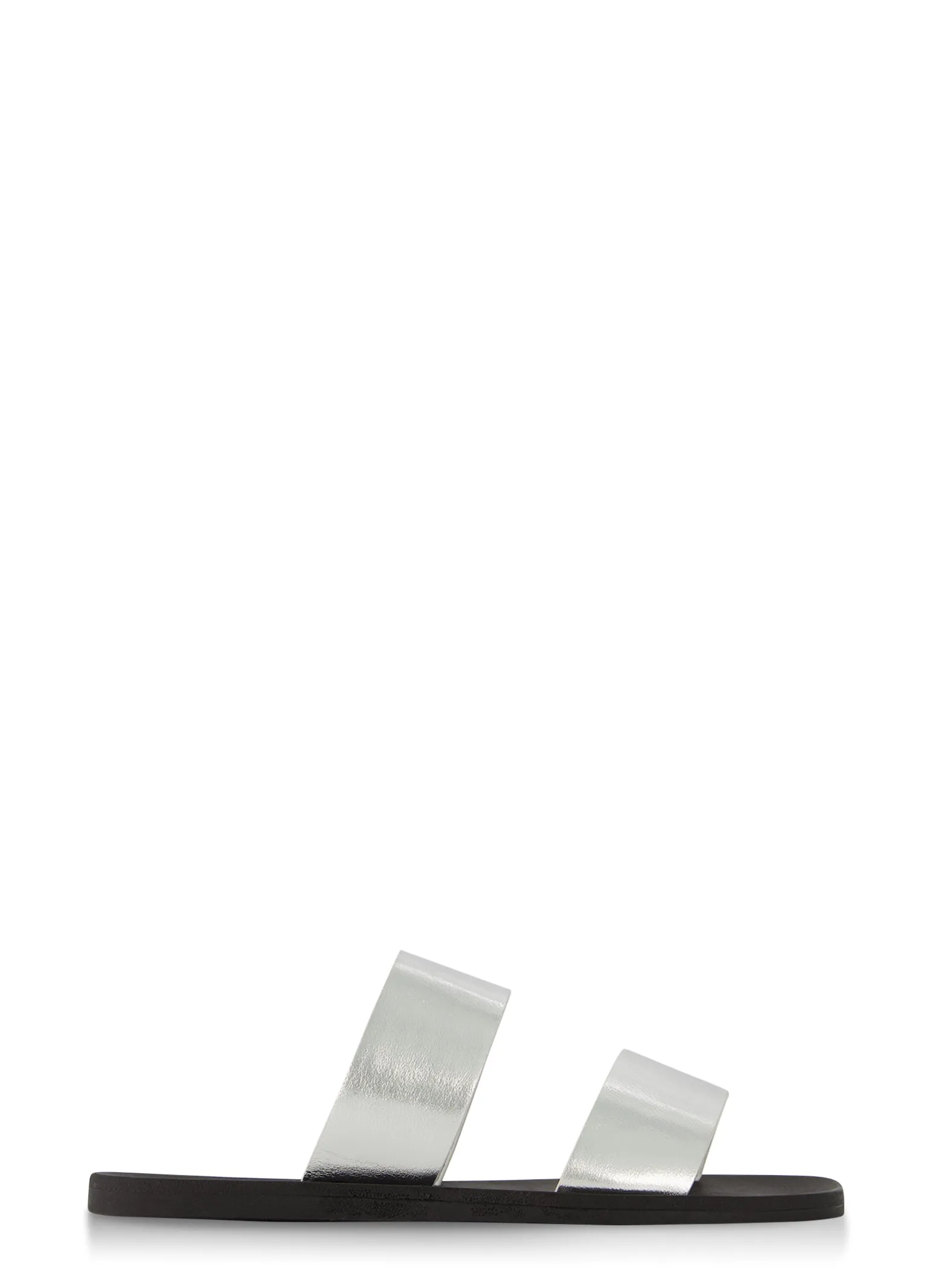 Double Band Square Toe Slide Sandals sold by Rainbow product image thumbnail 2