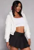 Ambiance Faux Fur Bomber Jacket sold by Rainbow