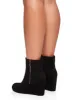Side Zip Wedge Ankle Boots sold by Rainbow