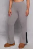Knit Contrast Stripe High Waist Flare Pants sold by Rainbow