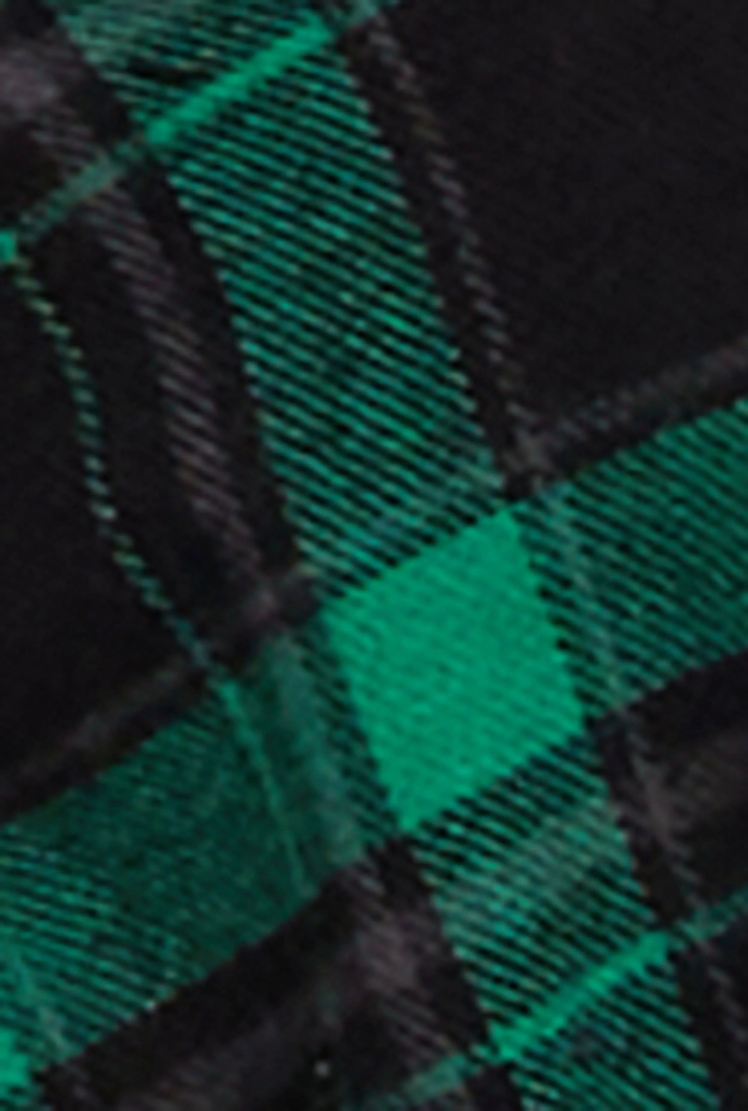 Spoon Jeans Plaid Faux Wrap Crop Top sold by Rainbow product image thumbnail 4