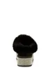 Faux Fur Lined Rhinestone Platform Clogs sold by Rainbow