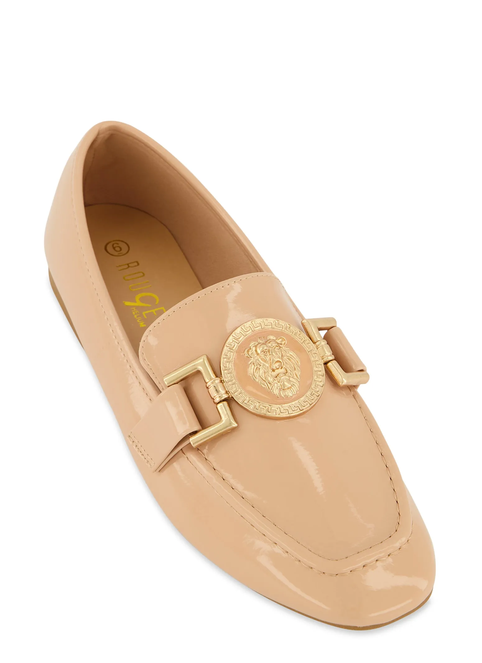 Lion Pendant Loafers sold by Rainbow