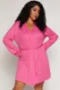 Plus Size Ribbed Knit Cami Nightgown with Robe sold by Rainbow