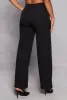 Madden Girl Crepe Knit Wide Leg Dress Pants sold by Rainbow