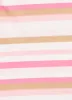 Striped Pajama Bralette and Shorts with Robe sold by Rainbow