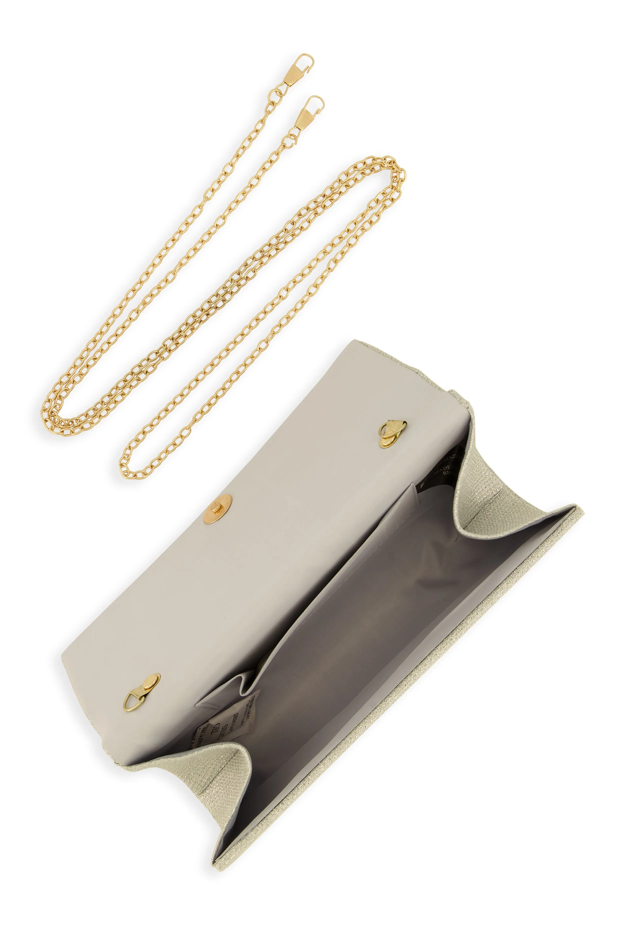 Rhinestone Flap Clutch Purse sold by Rainbow product image thumbnail 5