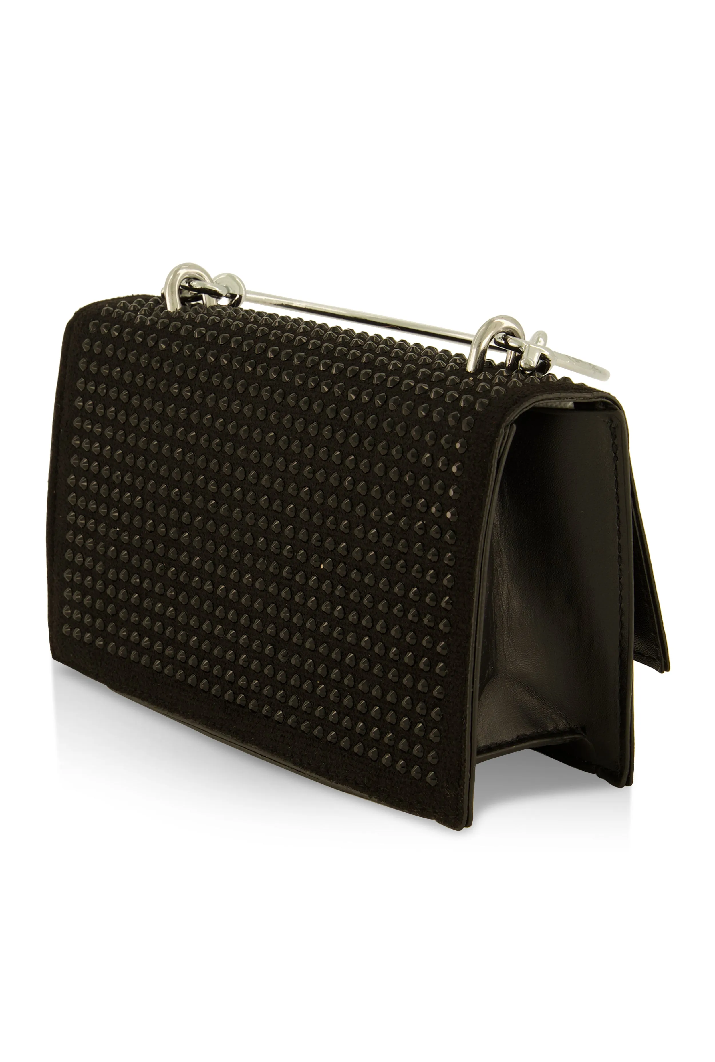 Studded Flap Convertible Clutch Purse sold by Rainbow product image thumbnail 3