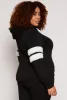 Plus Size B Initial Chenille Patch Pullover Hoodie sold by Rainbow