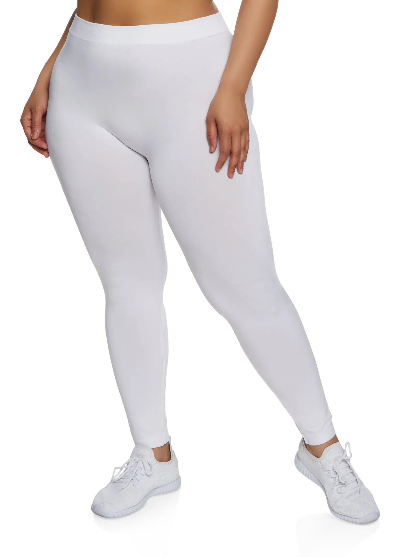 Plus Size Spandex High Waist Leggings sold by Rainbow product image thumbnail 2