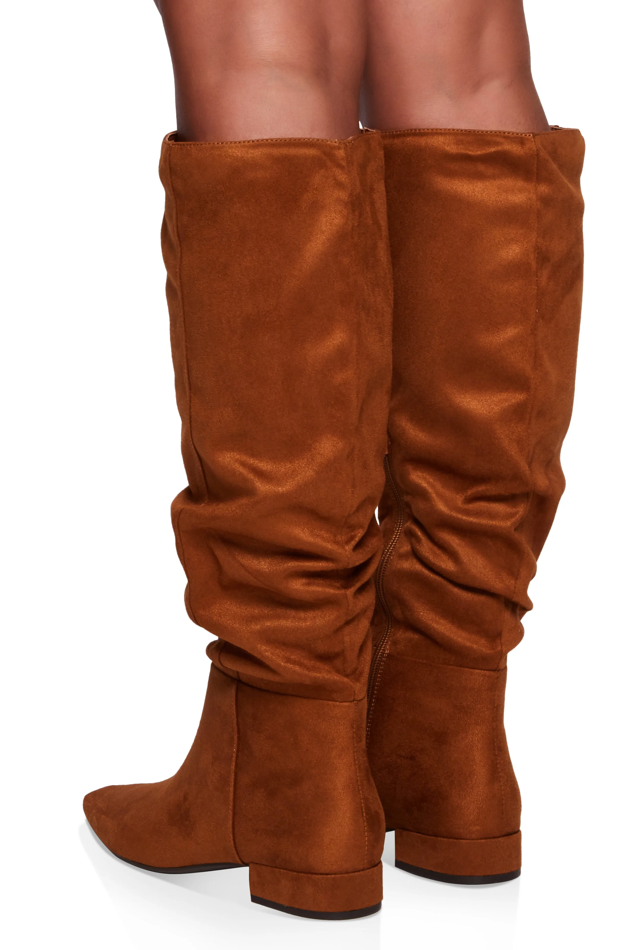 Ruched Pointed Toe Tall Boots sold by Rainbow product image thumbnail 3