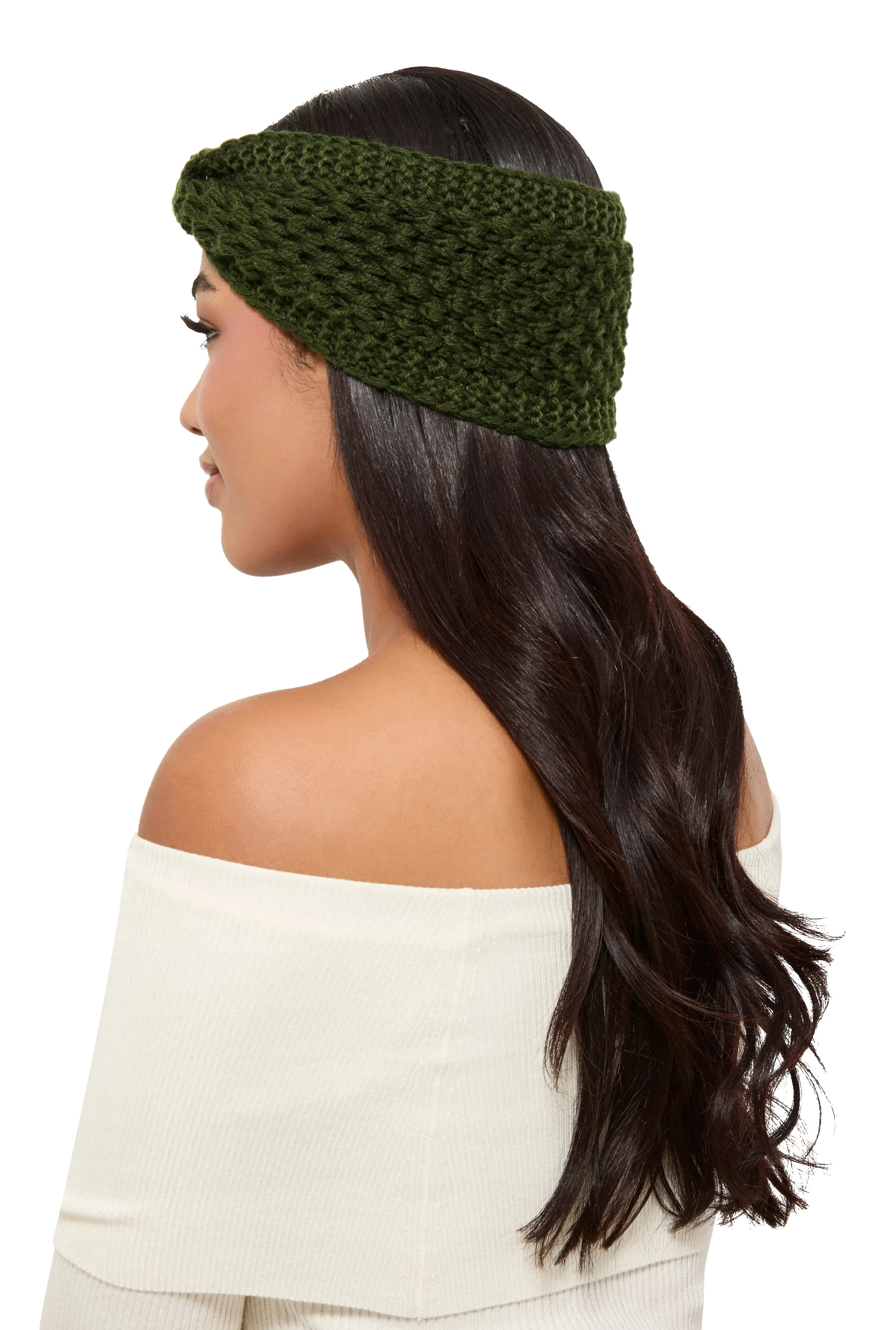 Crochet Front Knot Head Wrap sold by Rainbow product image thumbnail 2