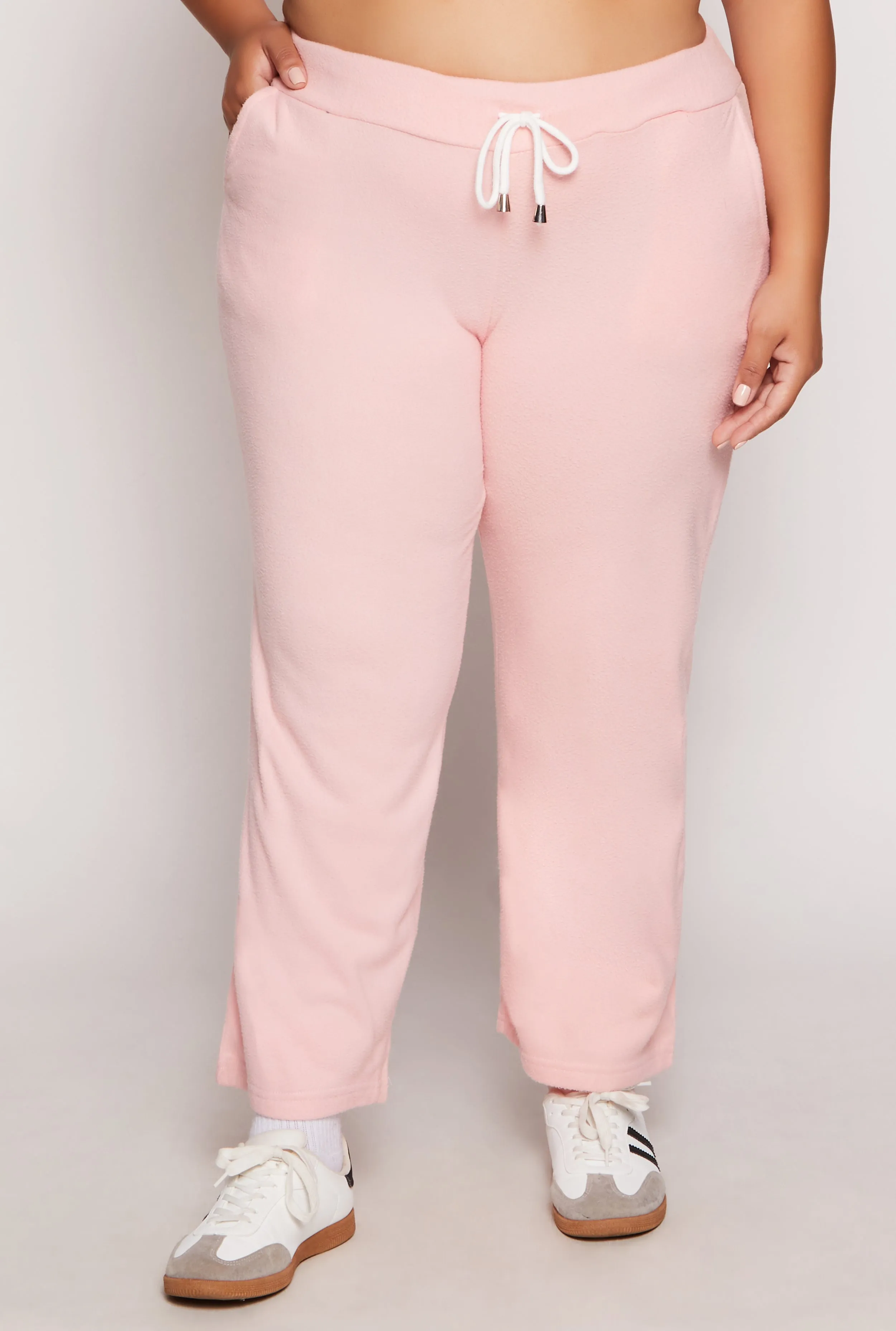 Plus Size Fleece Straight Leg Sweatpants sold by Rainbow product image thumbnail 2