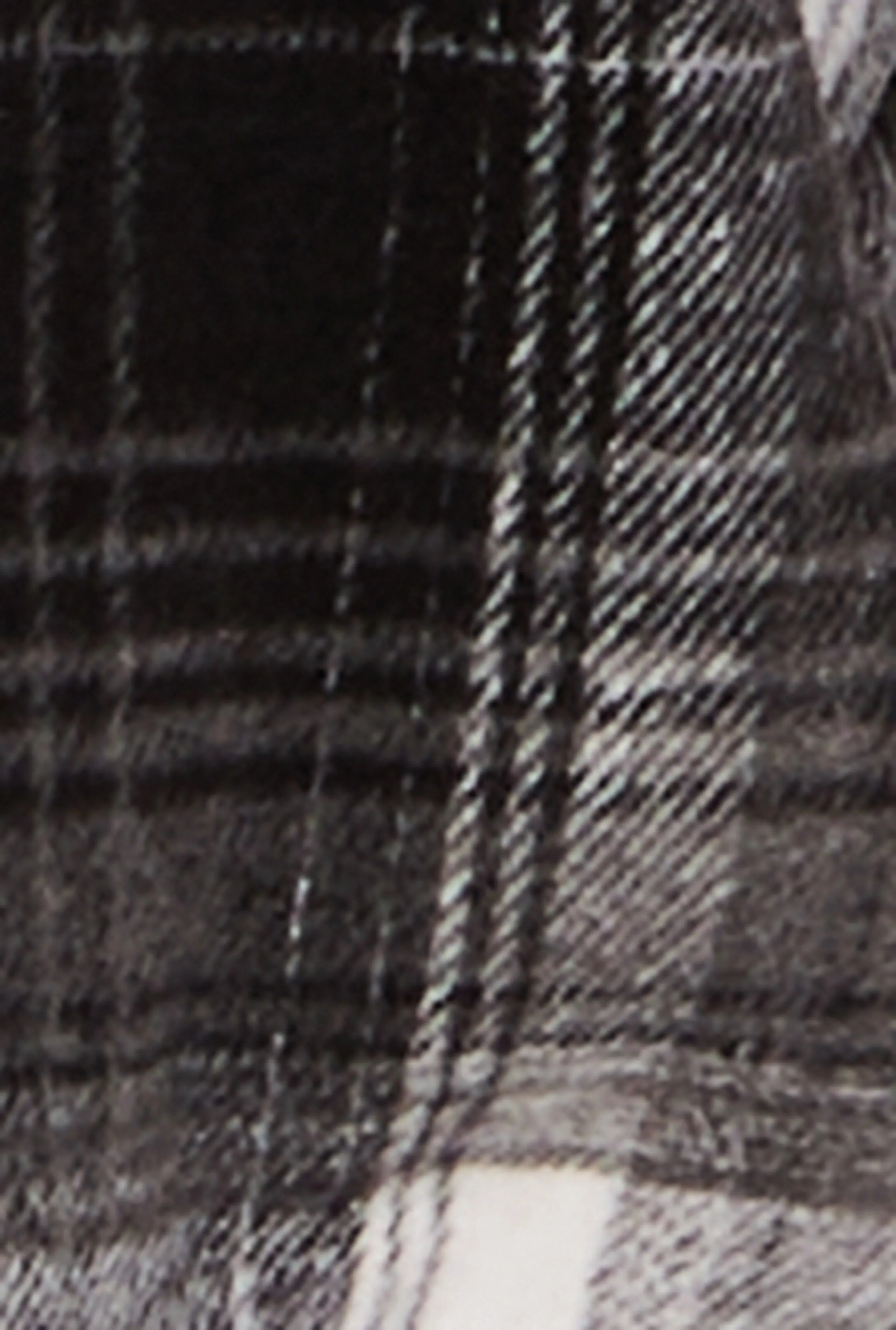 Plus Size Brushed Knit Plaid Shacket sold by Rainbow product image thumbnail 4