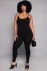 Plus Size Seamless Cami Catsuit sold by Rainbow