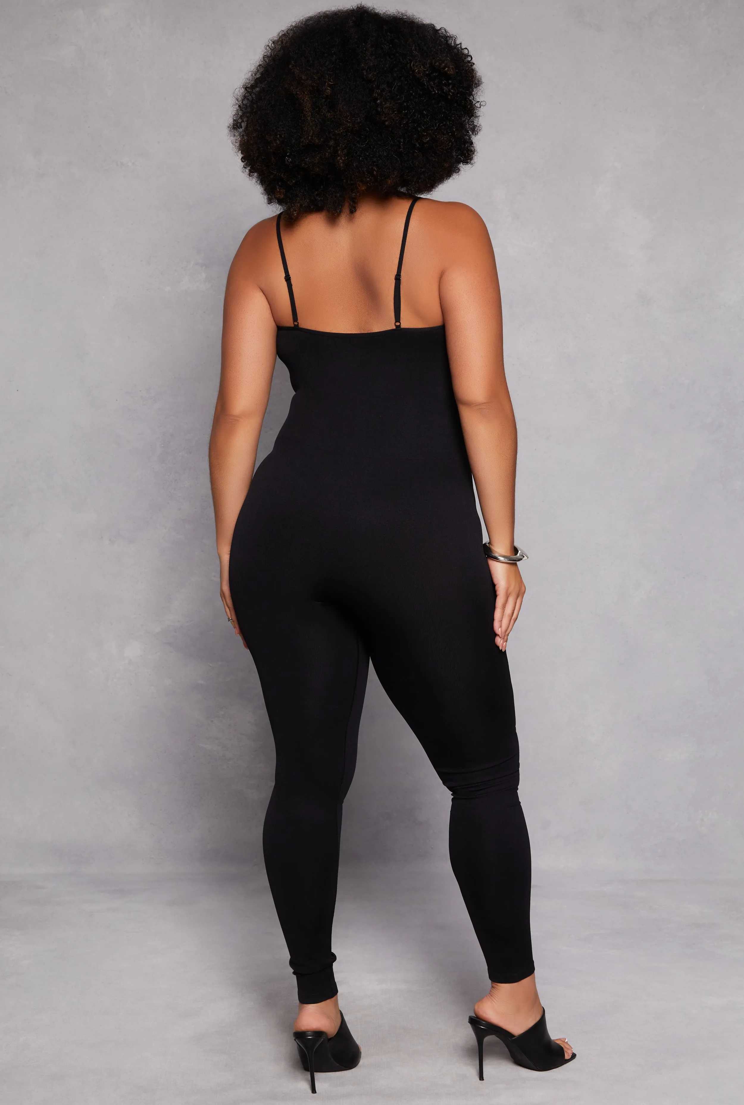Plus Size Seamless Cami Catsuit sold by Rainbow product image thumbnail 3