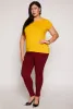 Plus Size Basic Short Sleeve Crew Neck Tee sold by Rainbow