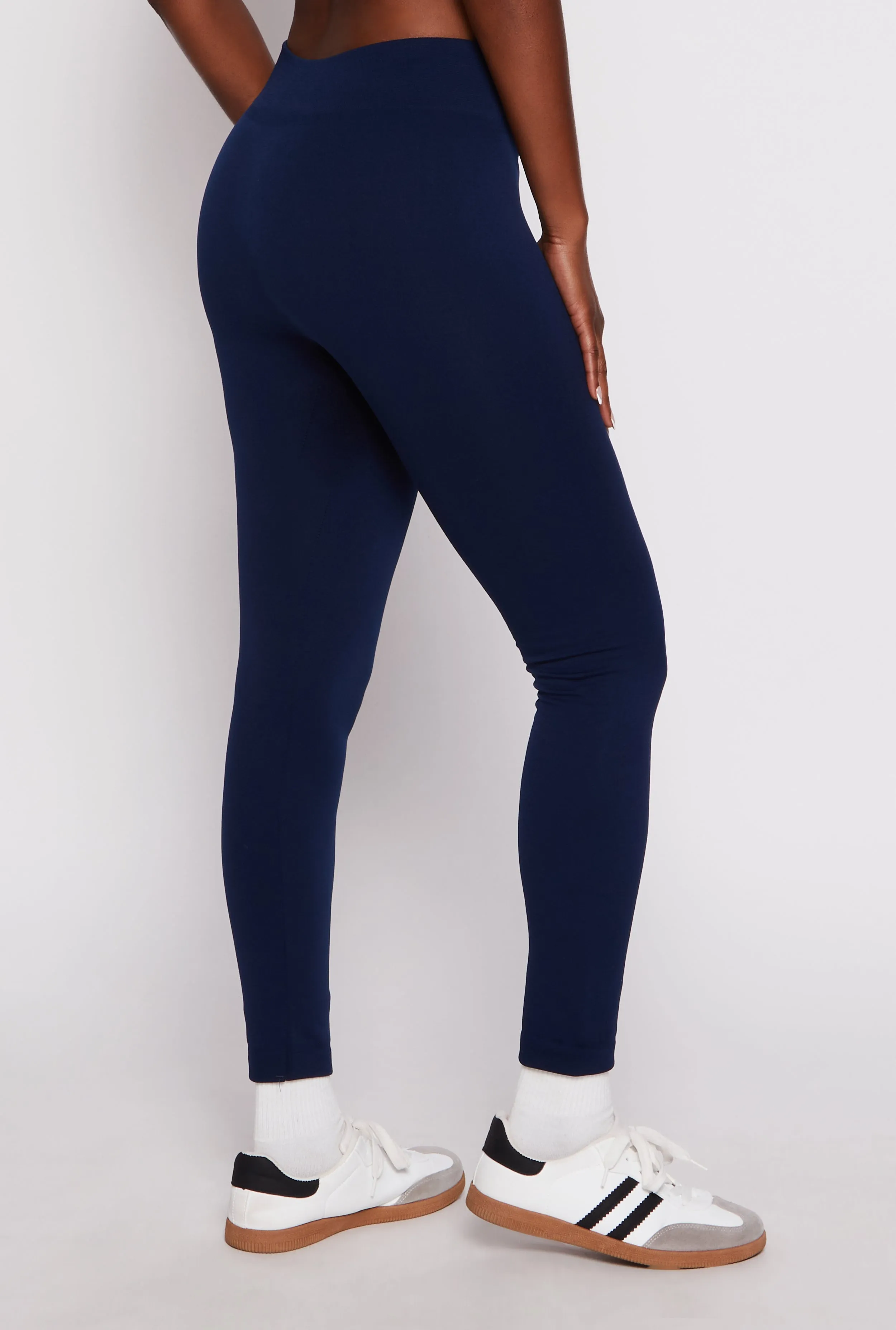 Fleece Lined High Waisted Leggings sold by Rainbow product image thumbnail 3