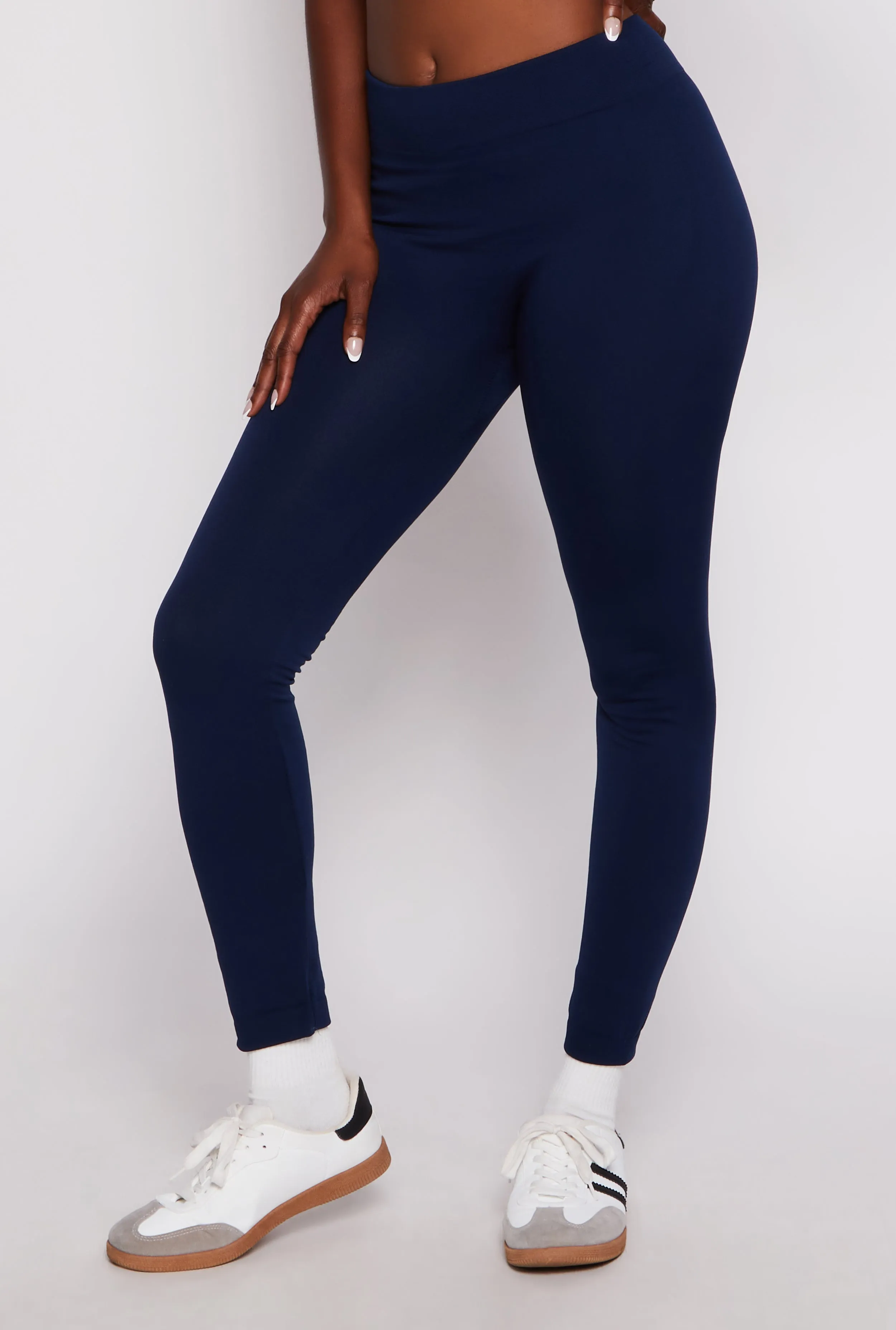 Fleece Lined High Waisted Leggings sold by Rainbow product image thumbnail 2