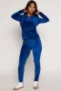 Velour Half Zip Hoodie sold by Rainbow