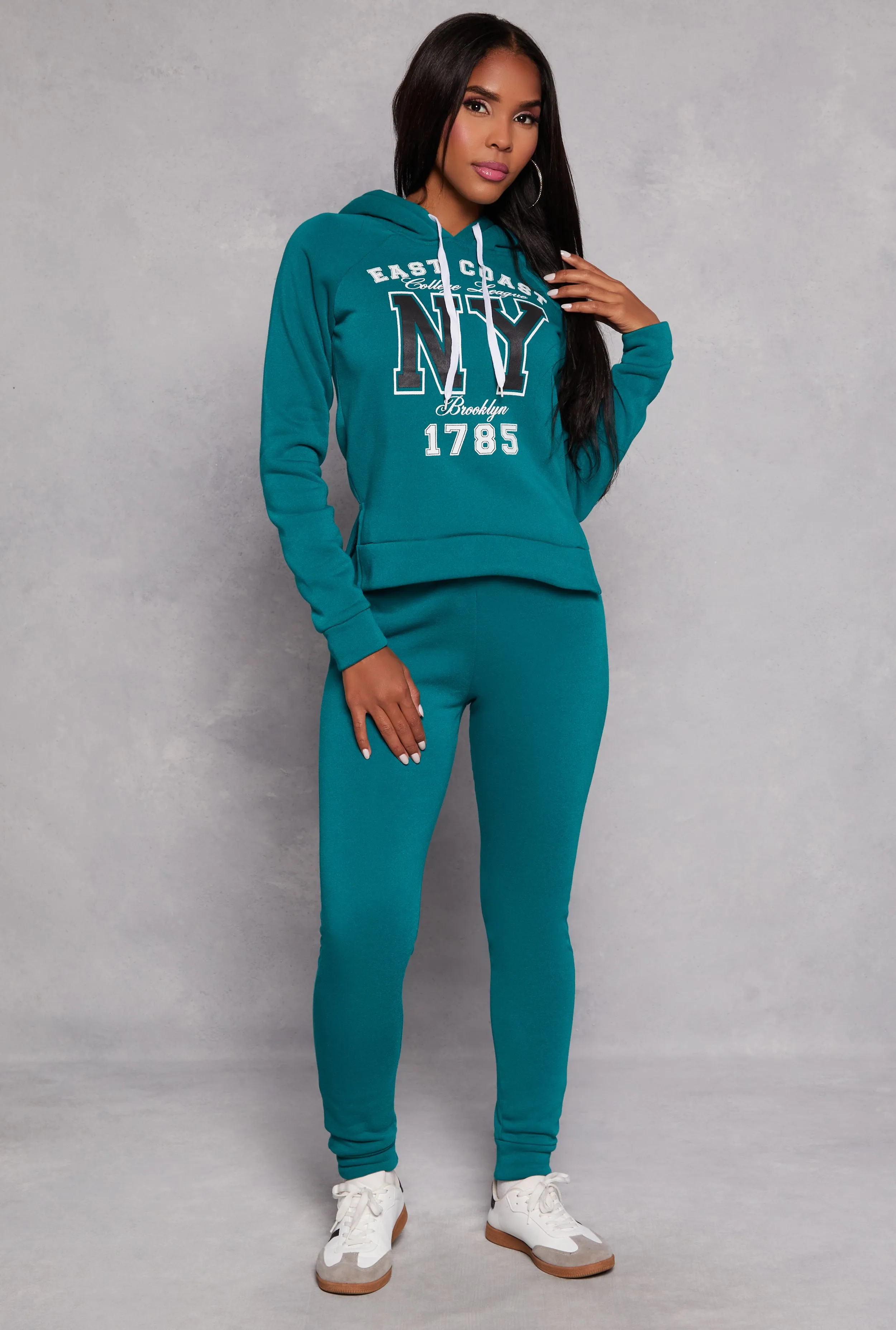 East Coast NY Graphic Pullover Hoodie sold by Rainbow product image thumbnail 2