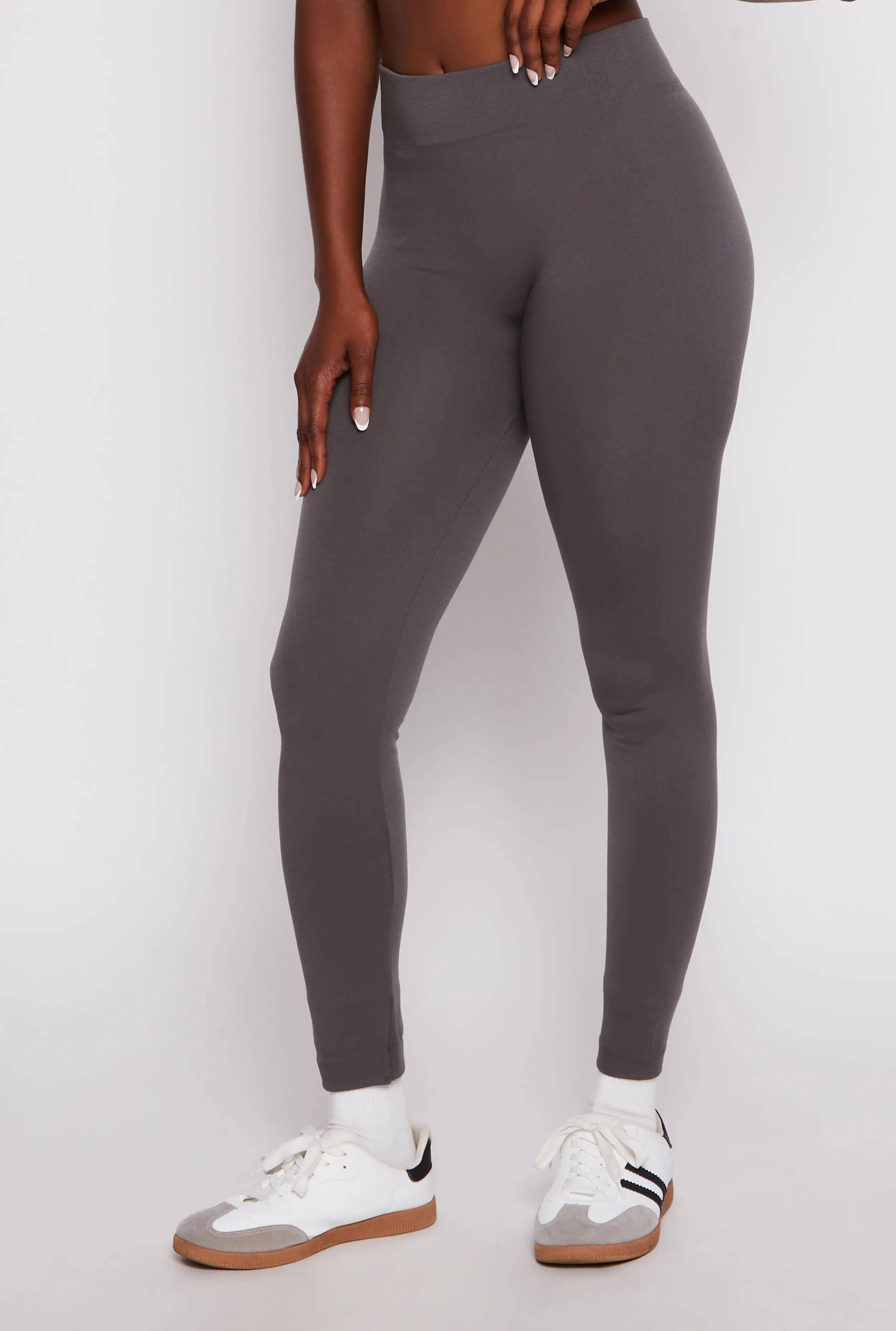 Fleece Lined High Waisted Leggings sold by Rainbow product image thumbnail 2