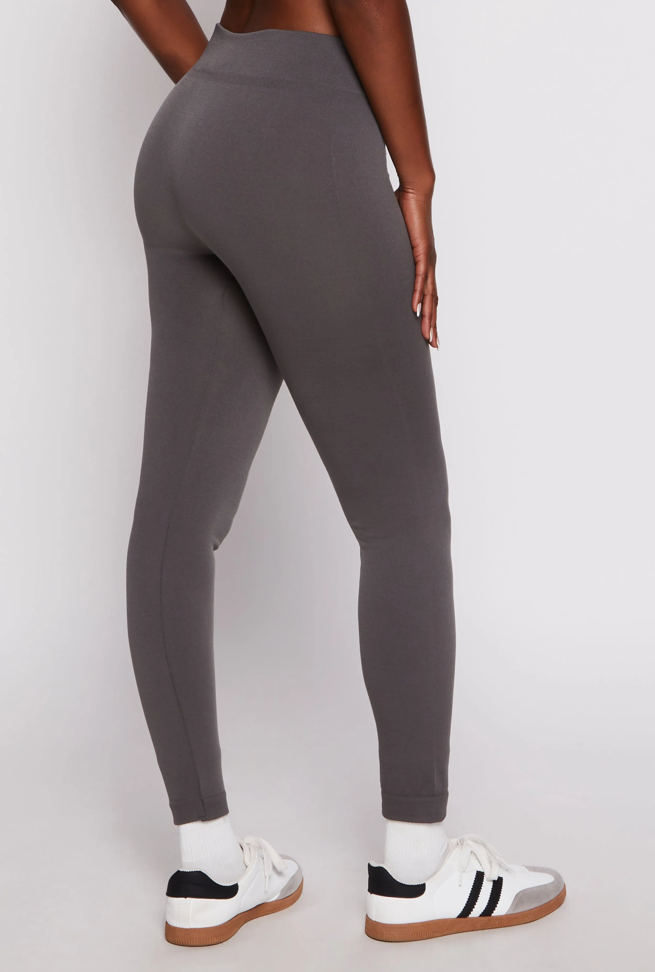 Fleece Lined High Waisted Leggings sold by Rainbow product image thumbnail 3