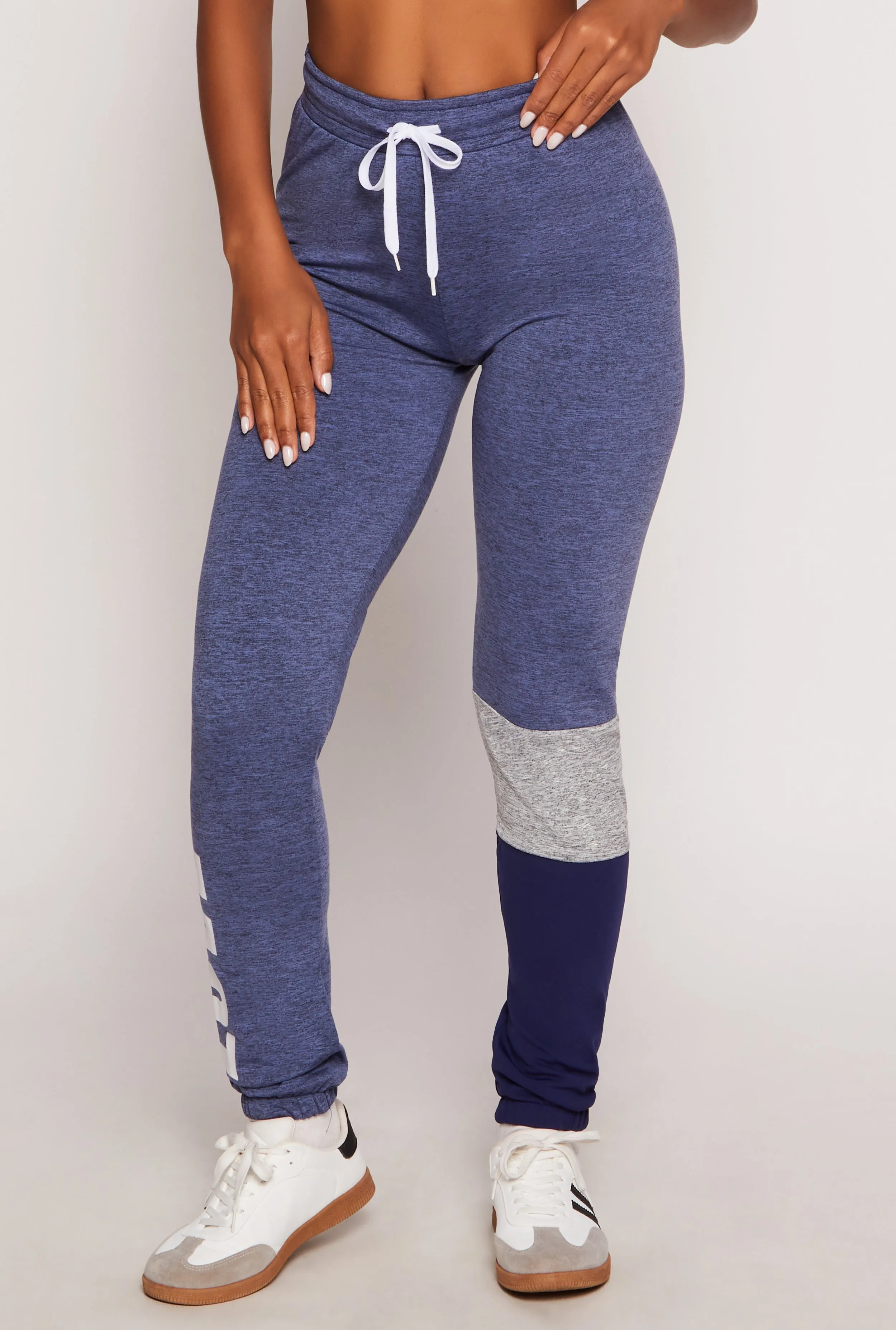 Love Fleece Color Block Leg Sweatpants sold by Rainbow product image thumbnail 2