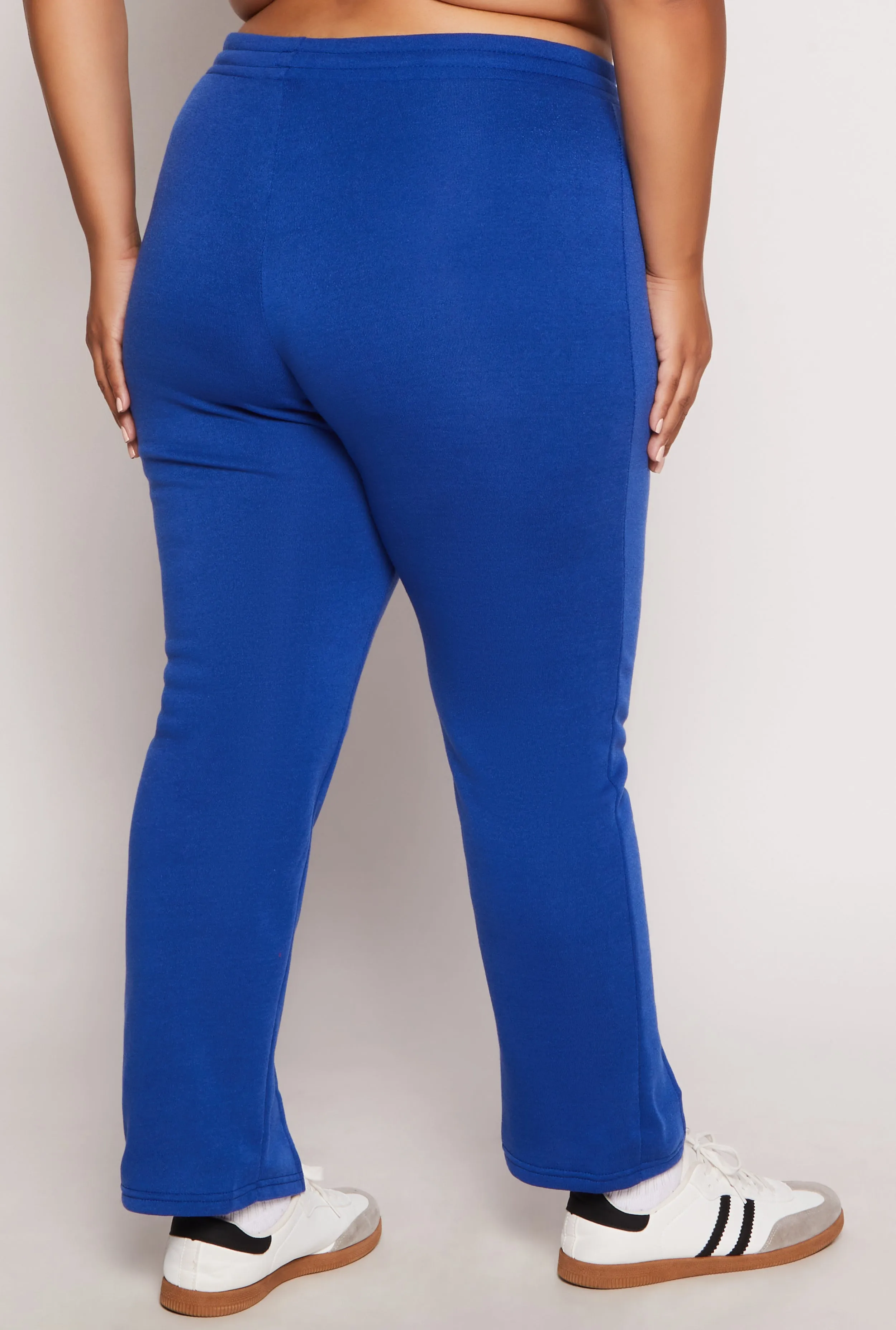 Plus Size Pintuck Slit Hem Sweatpants sold by Rainbow product image thumbnail 3