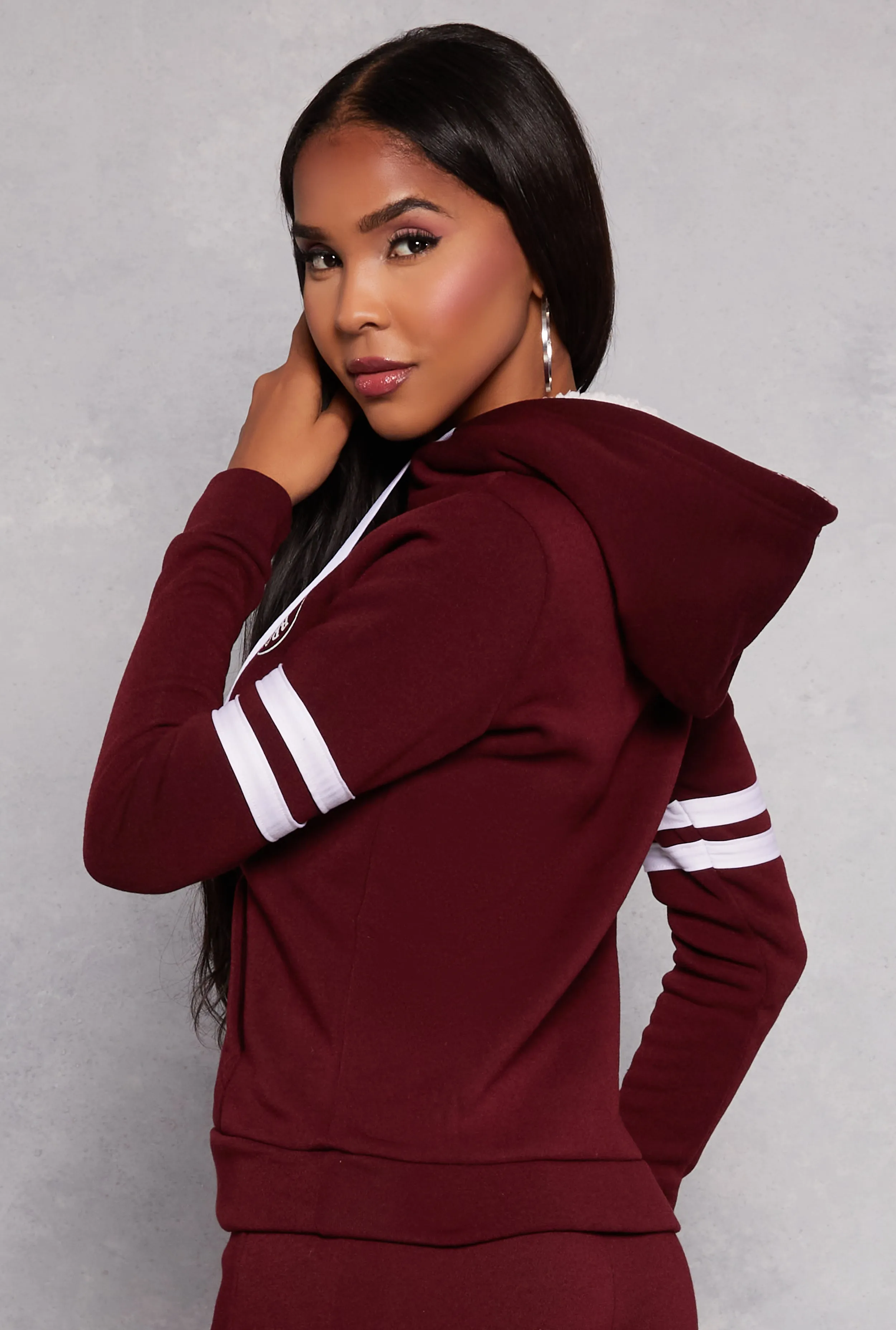 Fleece Lined New York Graphic Pullover Hoodie sold by Rainbow product image thumbnail 3