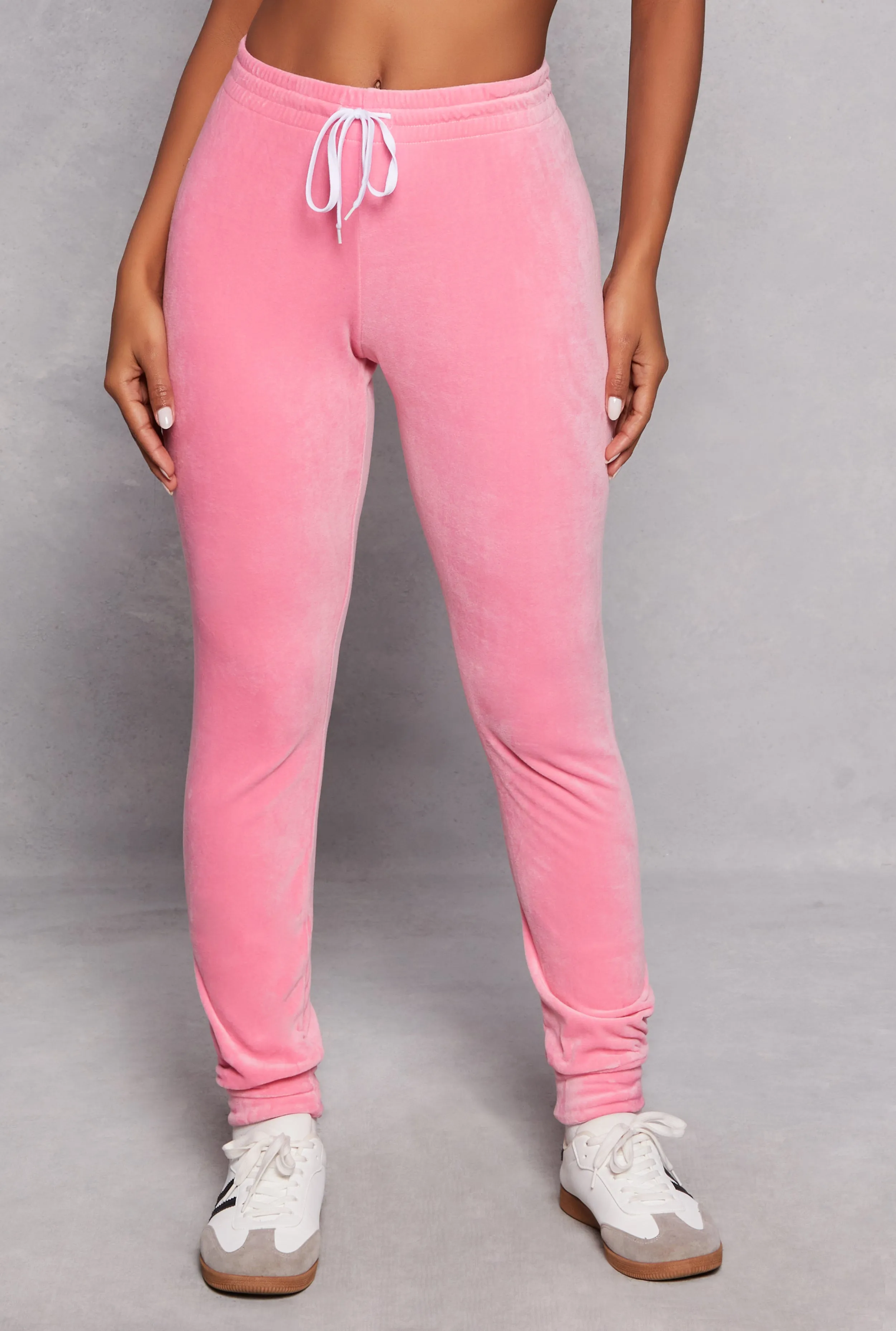 Velour High Waist Joggers sold by Rainbow product image thumbnail 2