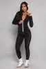Contrast Piping Wide Waist Active Leggings sold by Rainbow