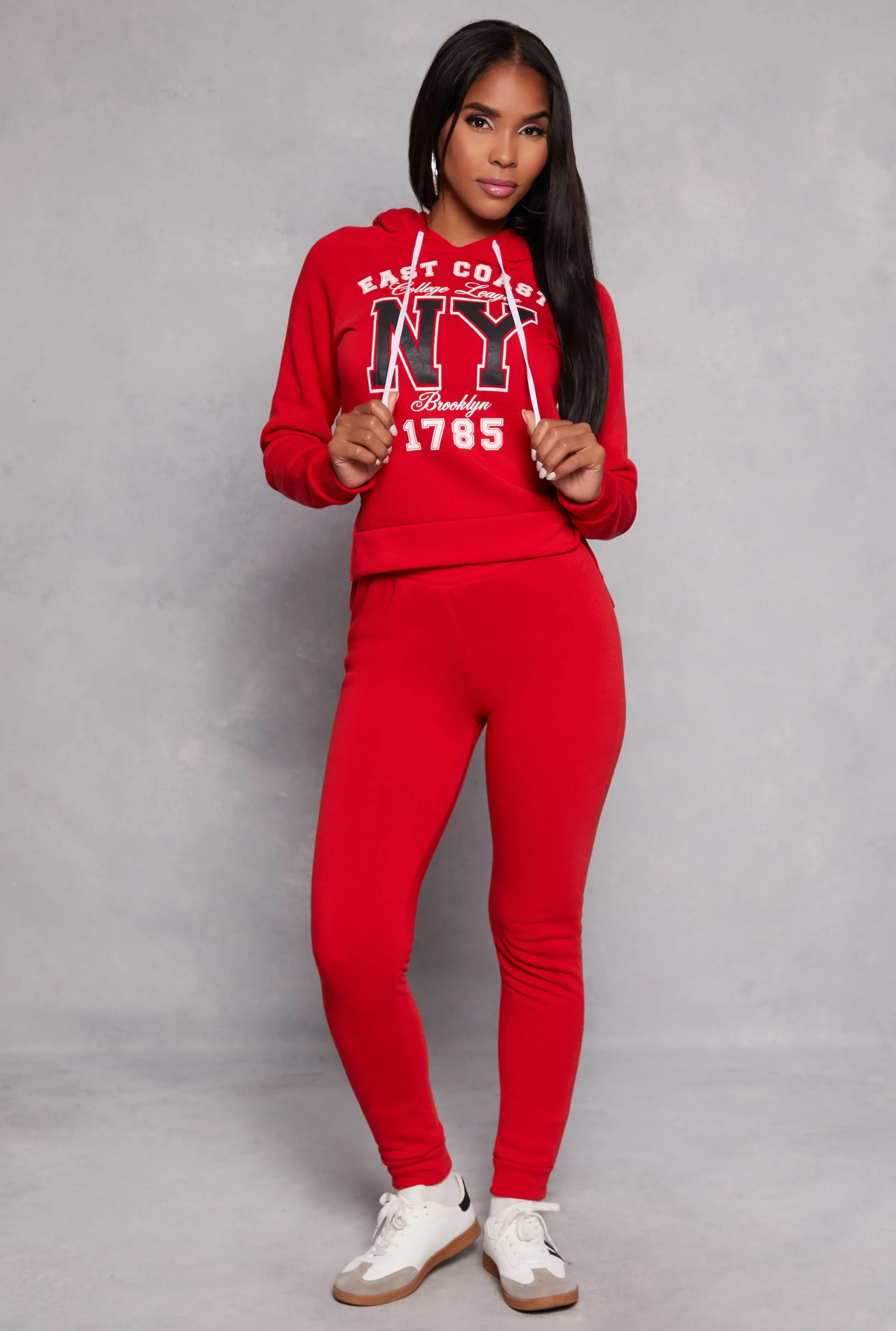 Fleece Lined Drawstring Joggers sold by Rainbow