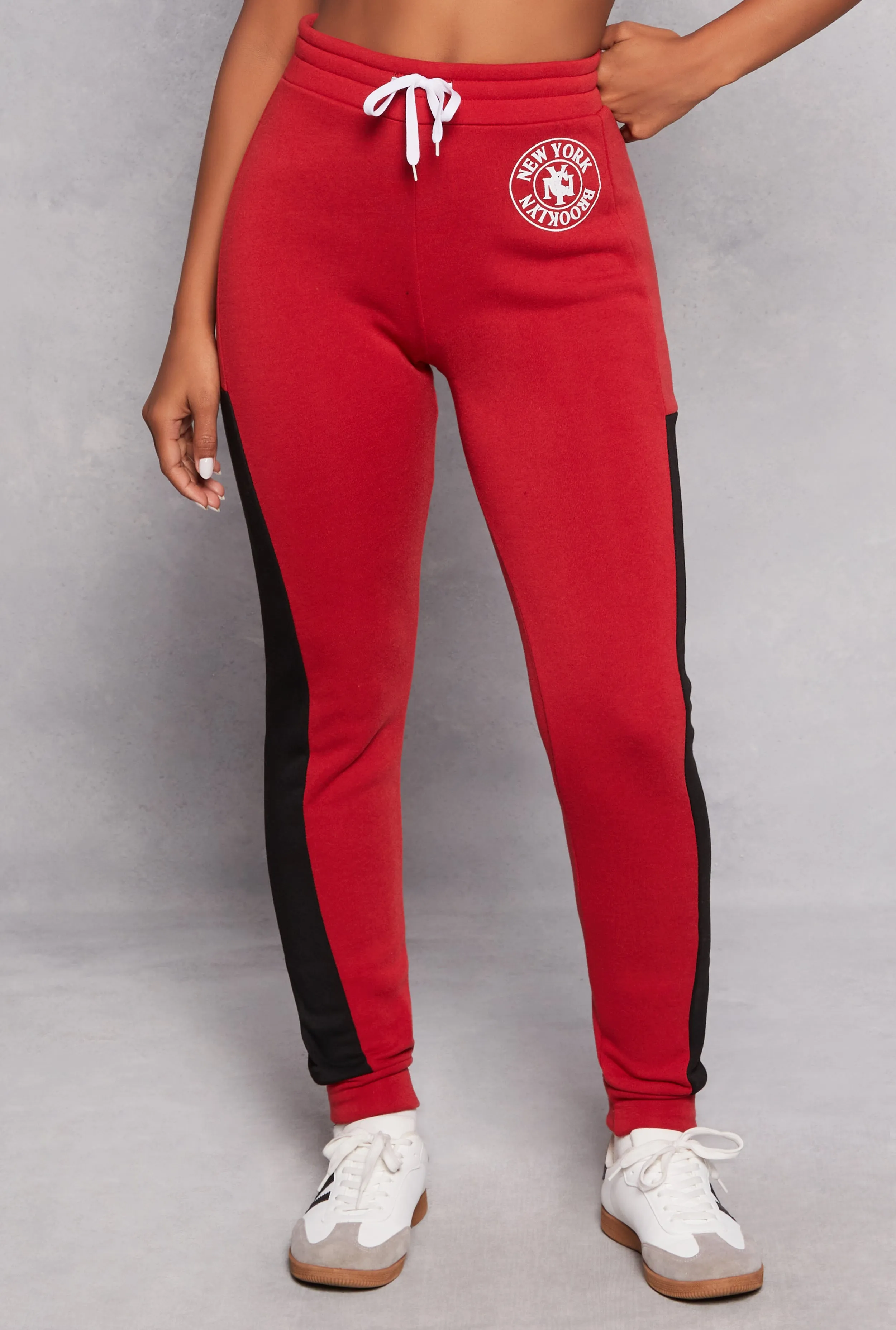 Fleece Lined New York Graphic Joggers sold by Rainbow product image thumbnail 2