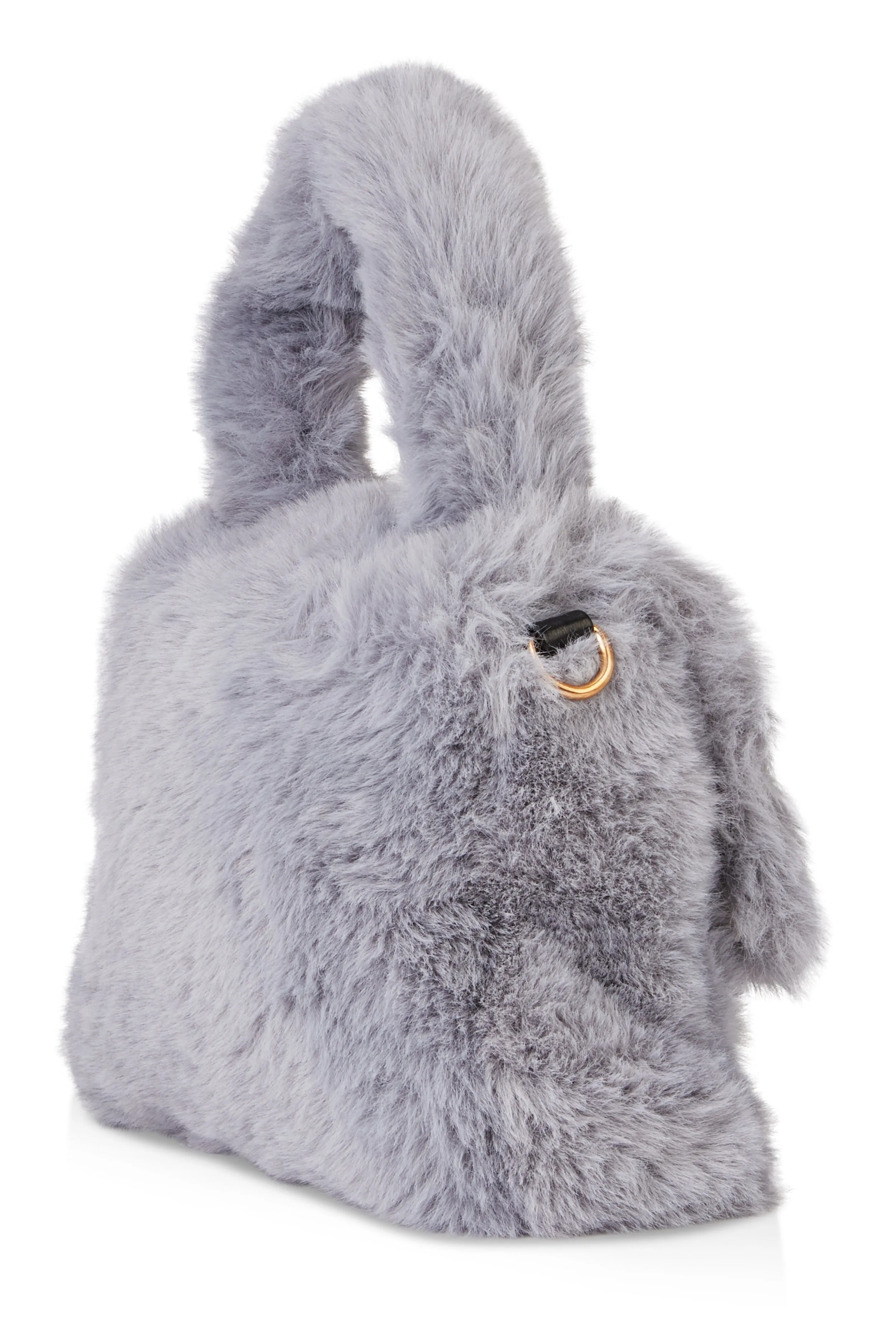 Faux Fur Convertible Handbag sold by Rainbow product image thumbnail 5