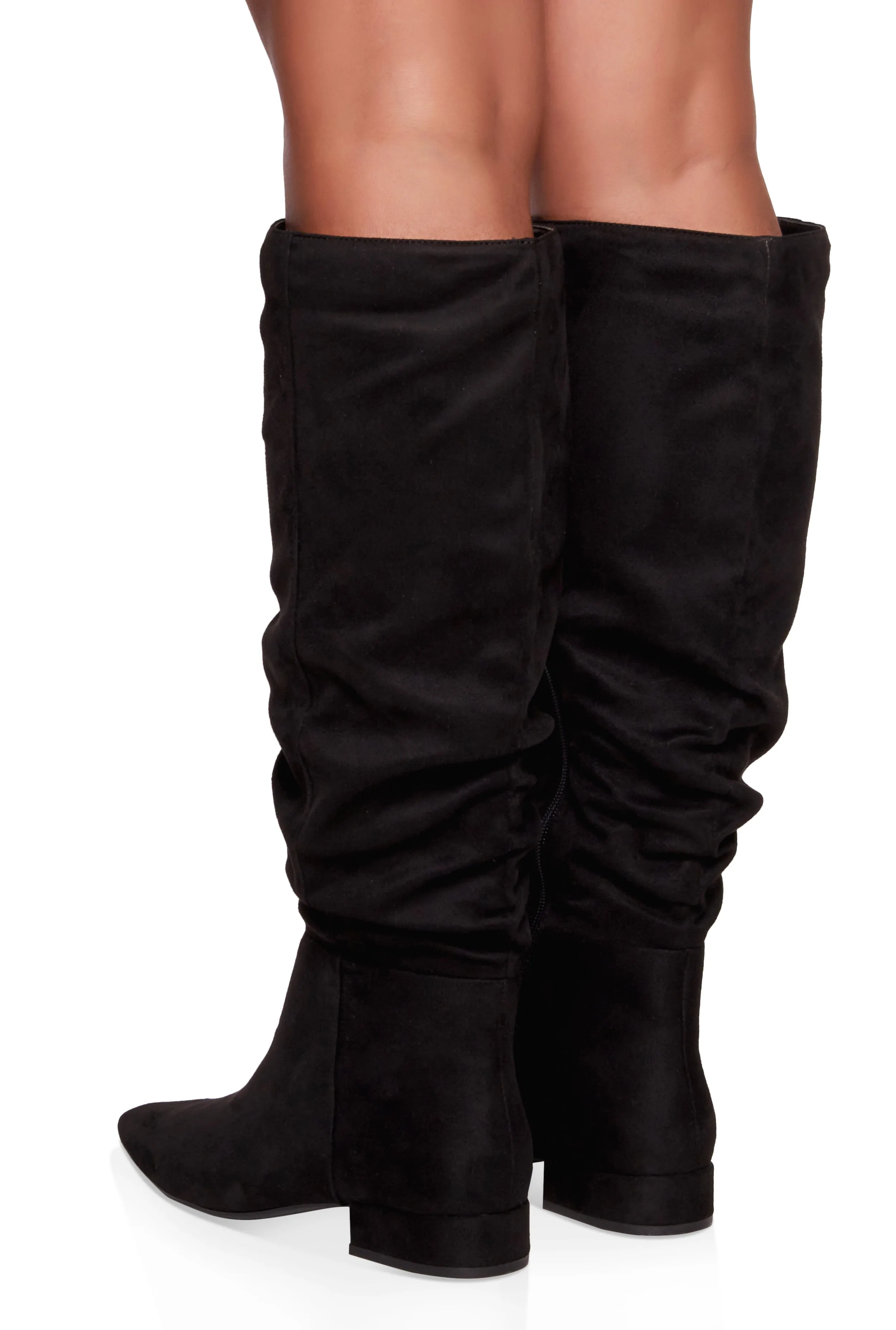 Ruched Pointed Toe Tall Boots sold by Rainbow product image thumbnail 3