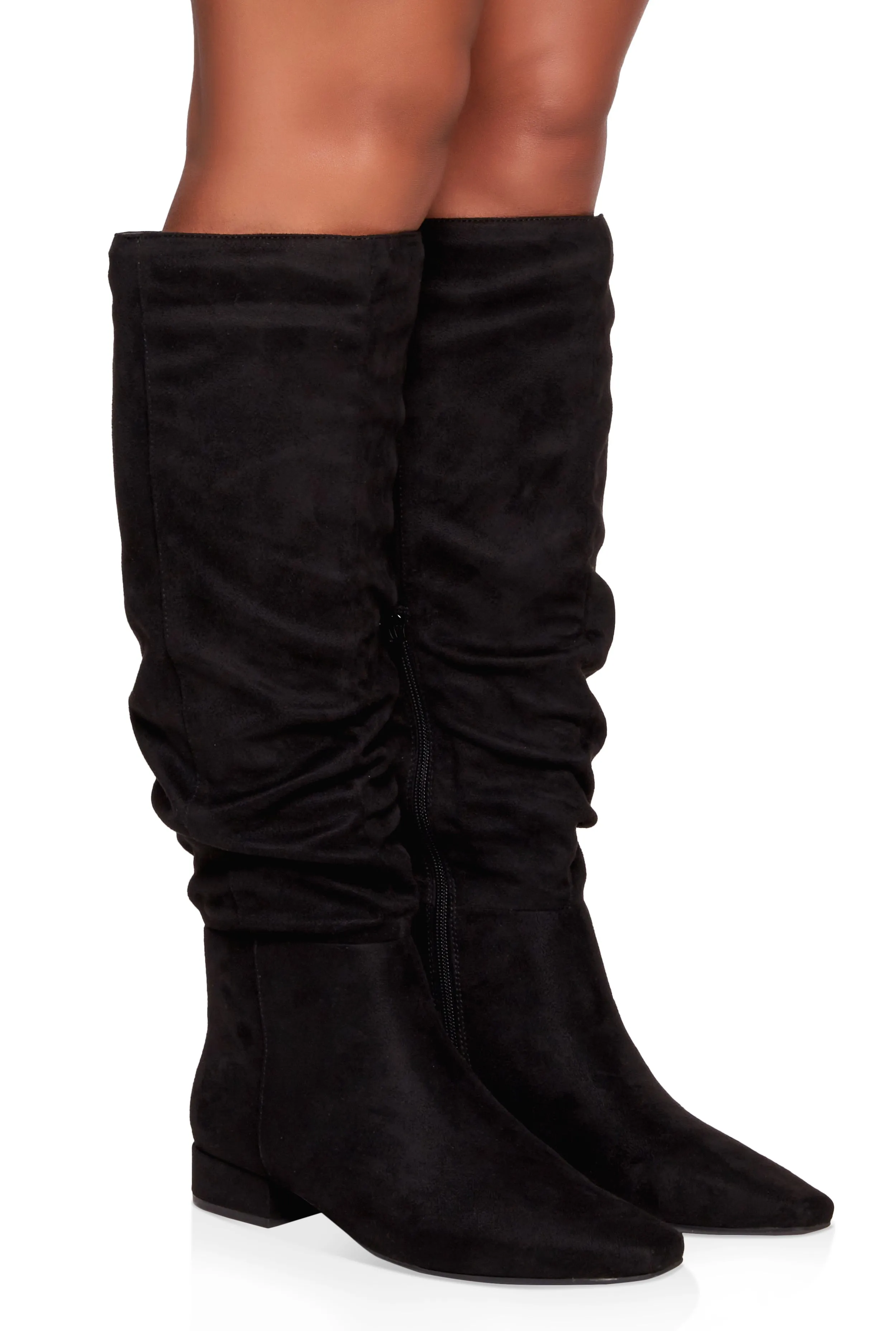 Ruched Pointed Toe Tall Boots sold by Rainbow product image thumbnail 2