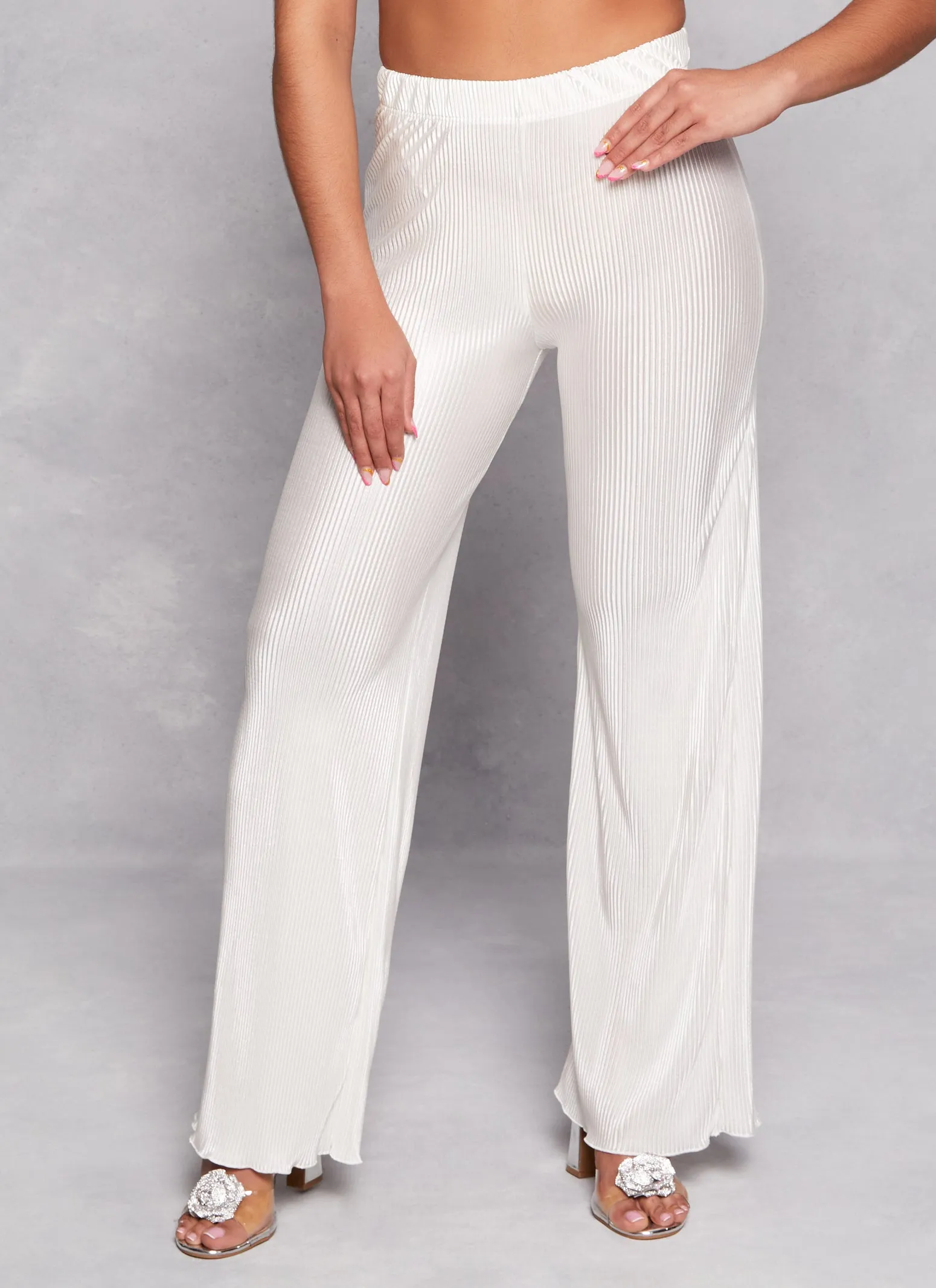 Plisse High Waisted Pants sold by Rainbow product image thumbnail 2