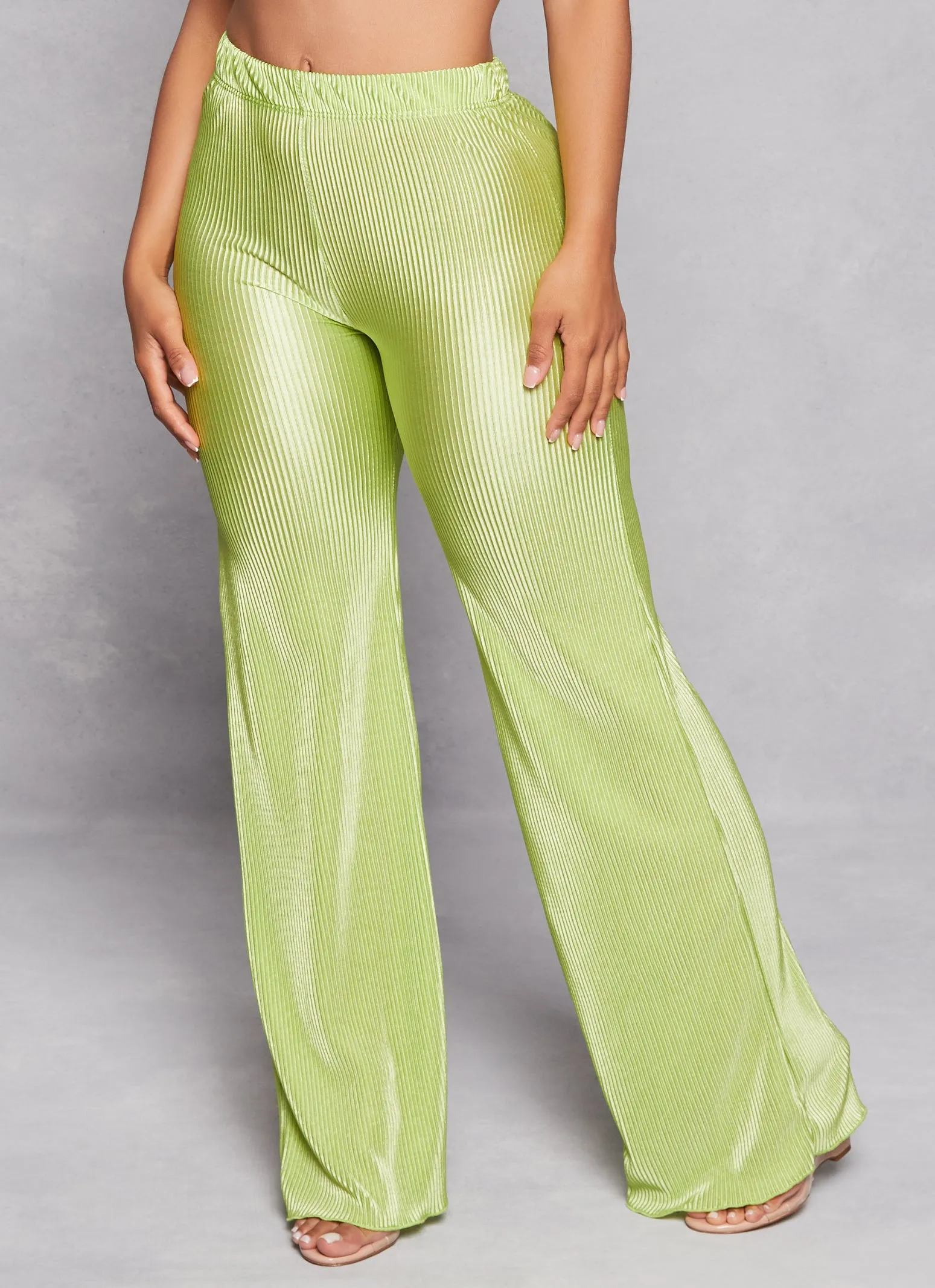 Plisse High Waisted Pants sold by Rainbow product image thumbnail 2