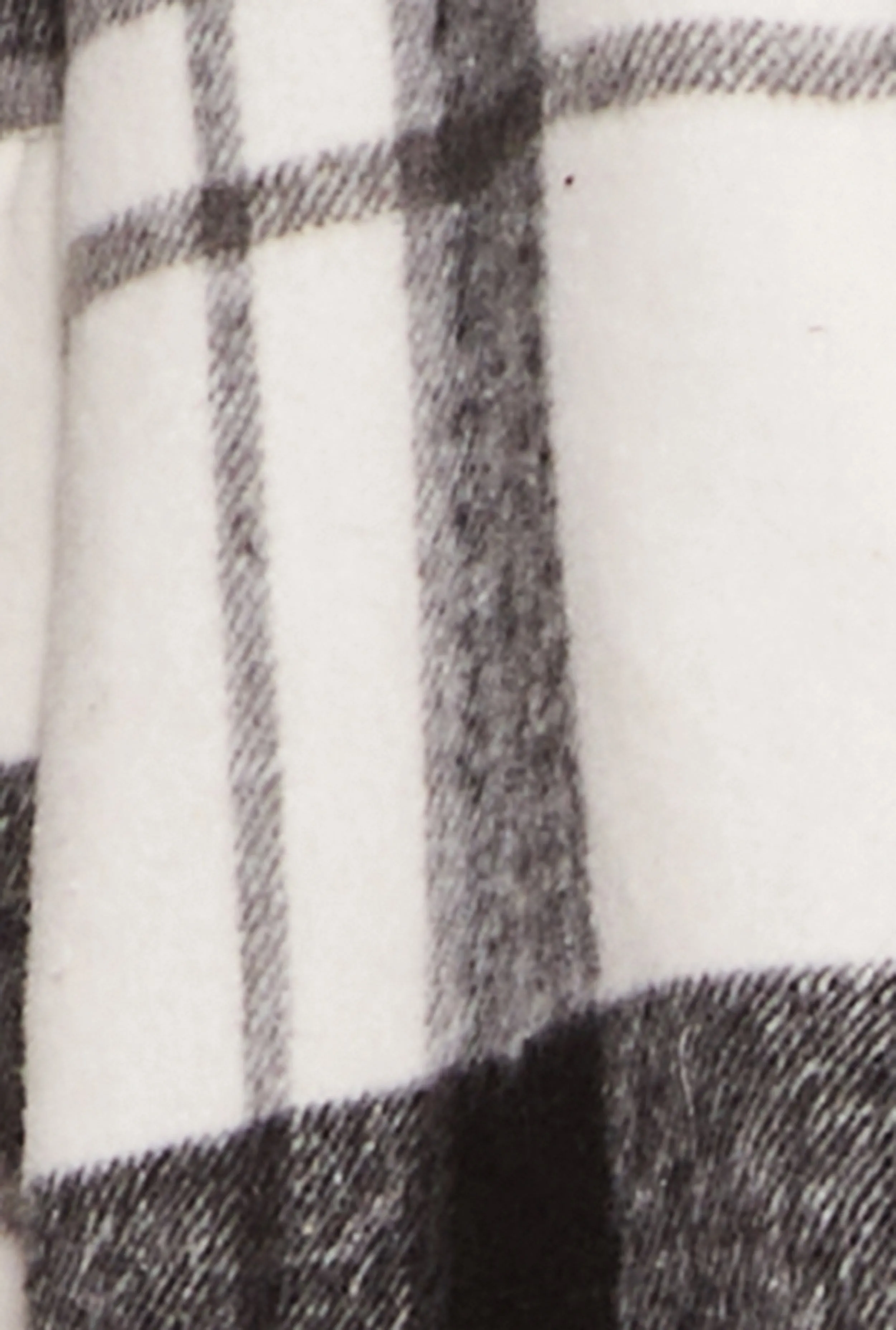 Plus Size Brushed Knit Plaid Shacket sold by Rainbow product image thumbnail 4