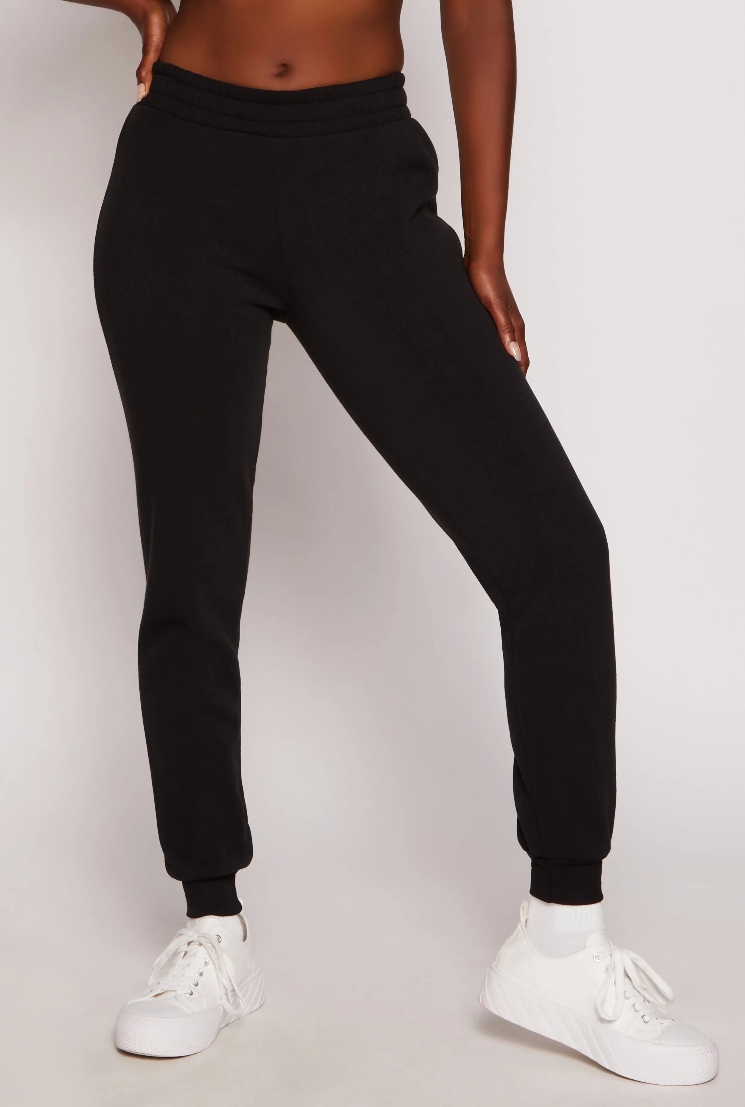 Fleece Lined High Waisted Joggers sold by Rainbow product image thumbnail 2