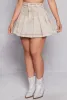 High Waist Mini Pleated Skirt sold by Rainbow