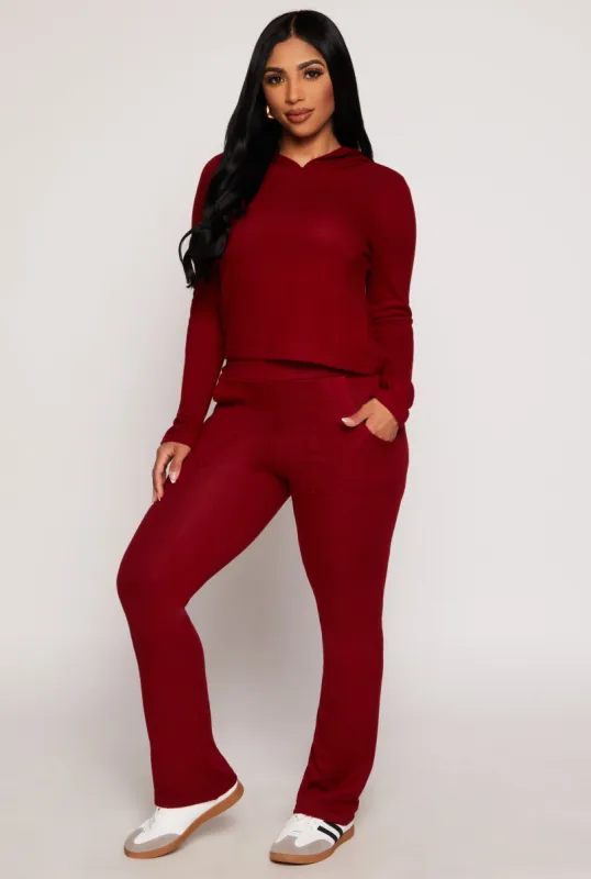 French Terry Flare Pants sold by Rainbow