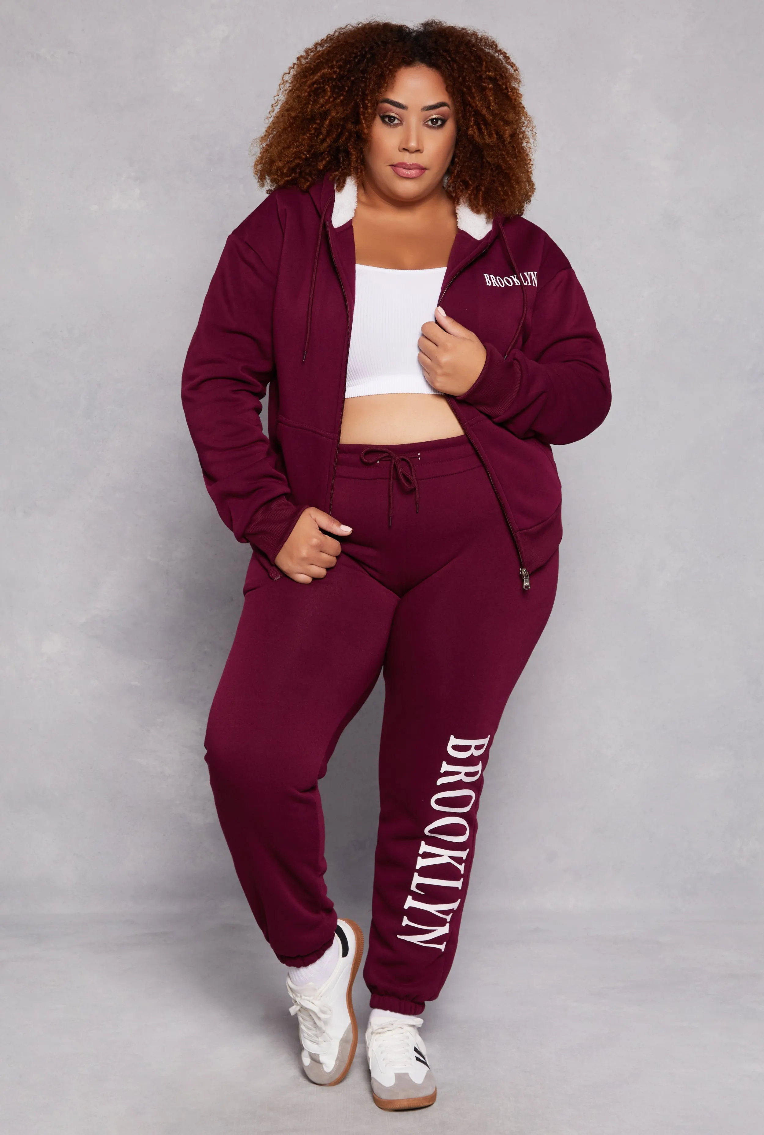 Plus Size City Graphic Sweatpants sold by Rainbow