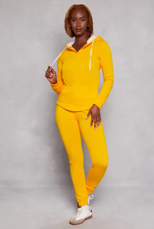 Fleece Drawstring Joggers sold by Rainbow