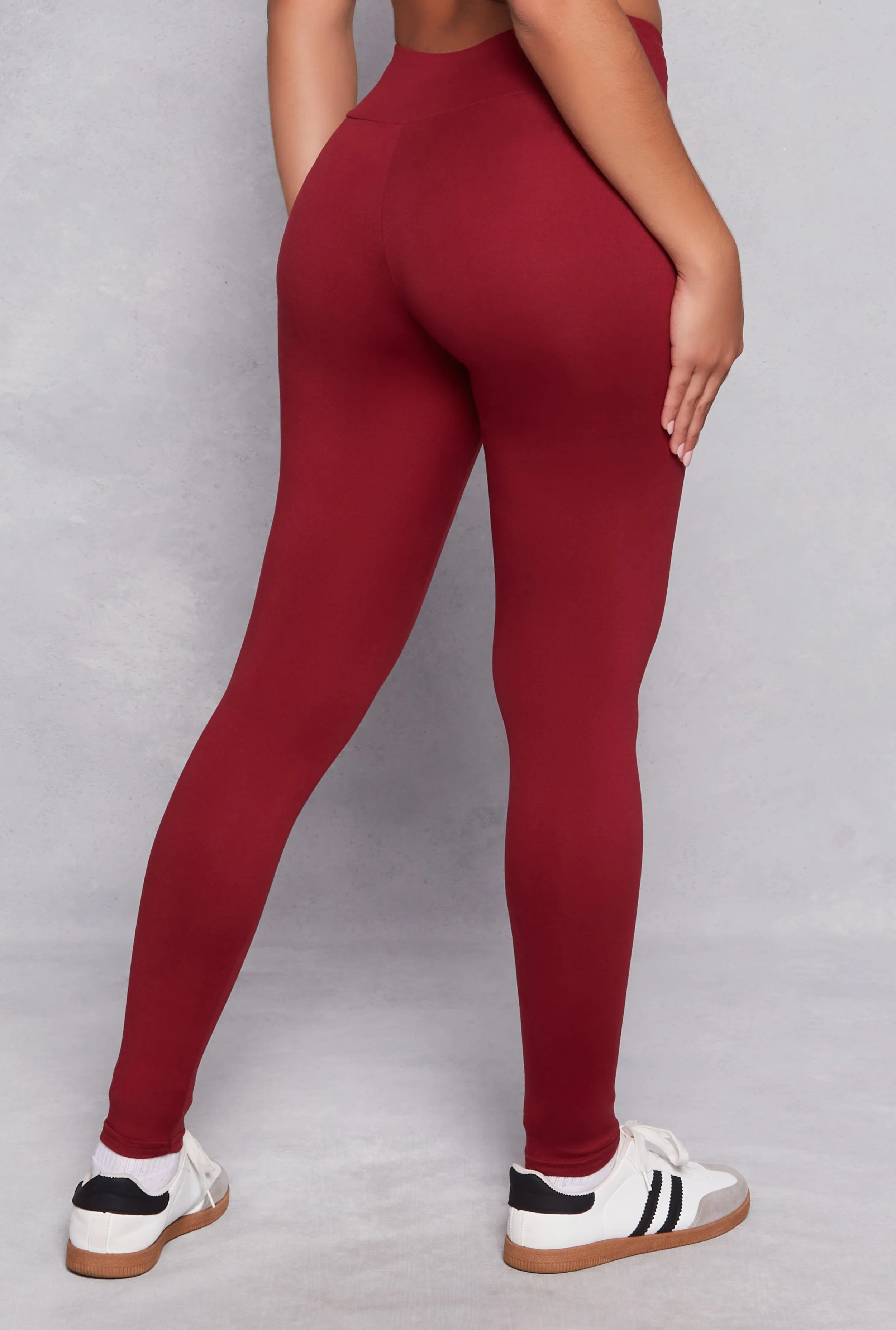 Brush Knit High Waisted Leggings sold by Rainbow product image thumbnail 3