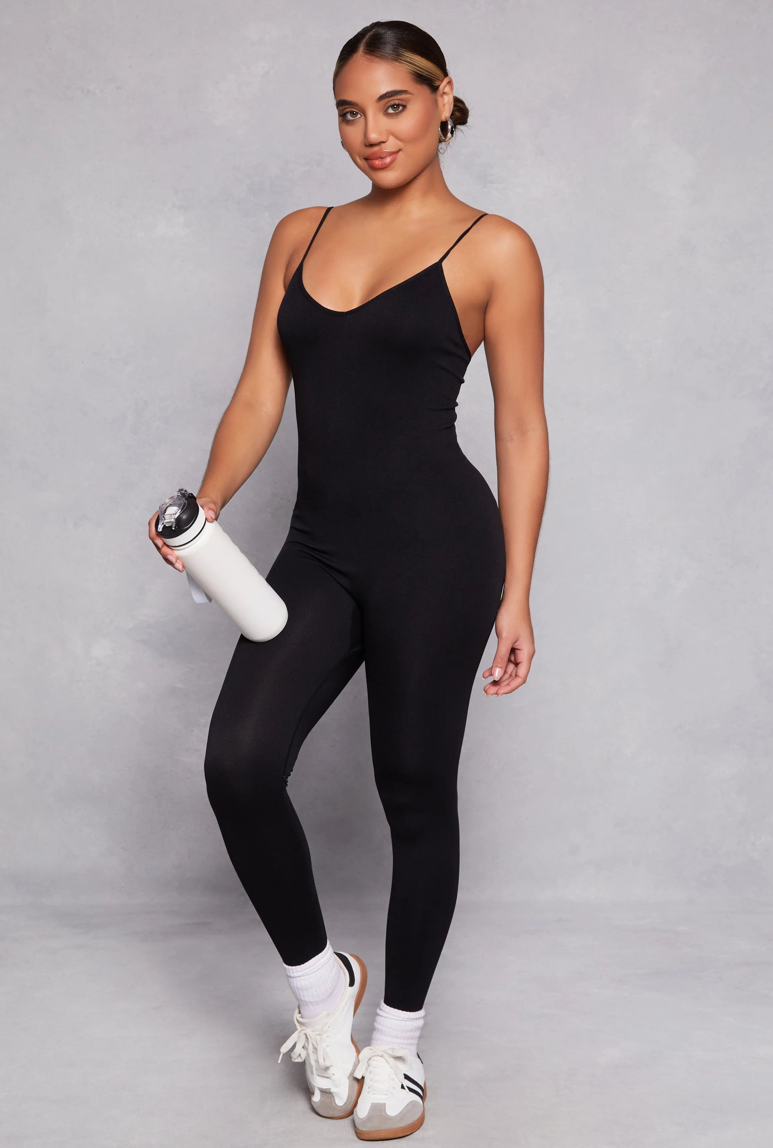 Seamless Skinny Leg Cami Jumpsuit sold by Rainbow product image thumbnail 2